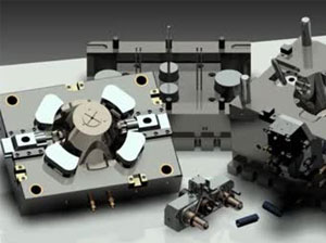 قالب گیربکسی در صنعت تزریق 